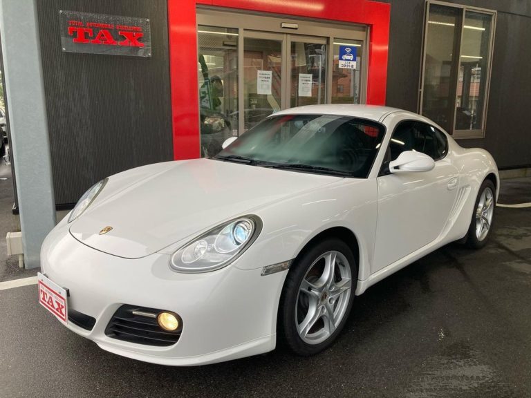 ポルシェ　ケイマン 2.9 ボディカラーホワイト