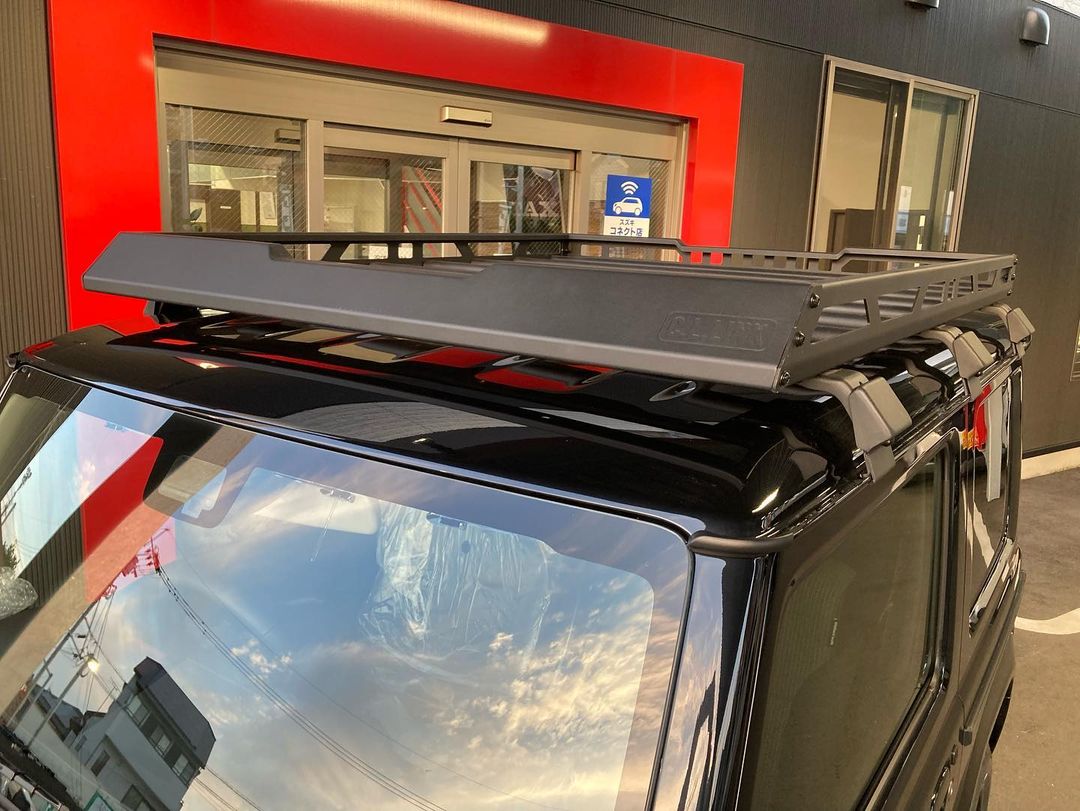 オールブラックなダムドのジムニーlittle.Gのできあがり😎