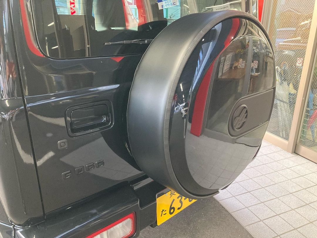 オールブラックなダムドのジムニーlittle.Gのできあがり😎