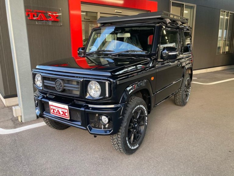 オールブラックなダムドのジムニーlittle.Gのできあがり😎