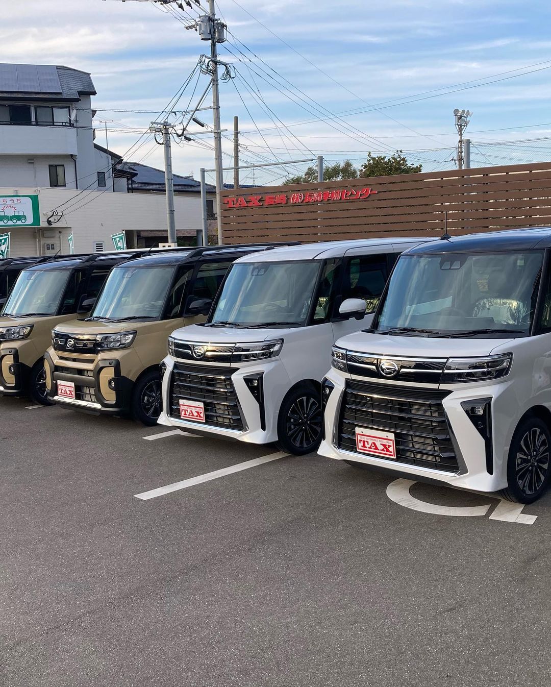 新型タントのデモカー届きました♪