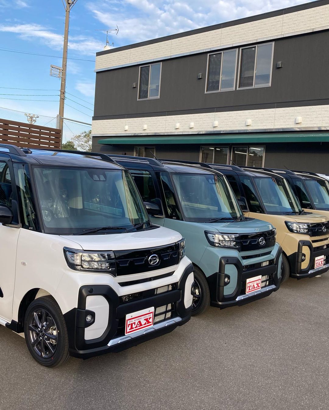 新型タントのデモカー届きました♪