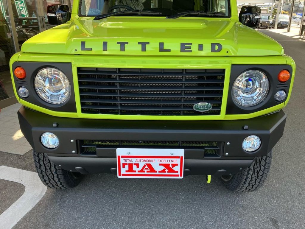 目立ち度、最強❗️ キネティックイエローのダムドlittle.Dの出来上がり🤗