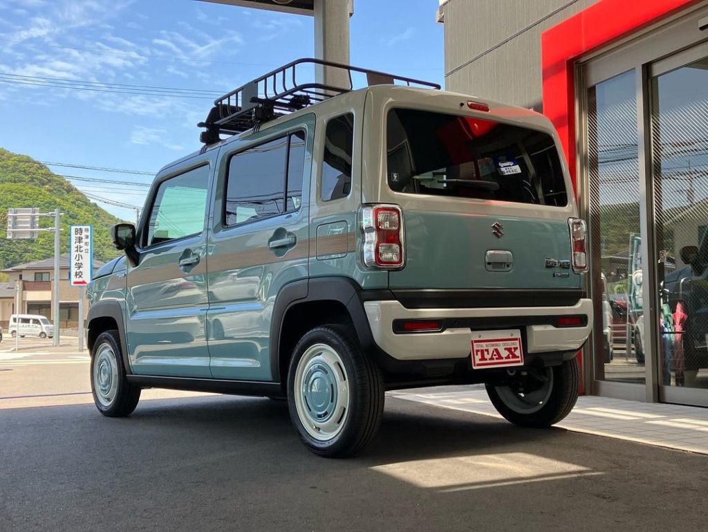 これからの季節にピッタリな 爽やかなハスラー　ダムド　クラシコ完成🎵