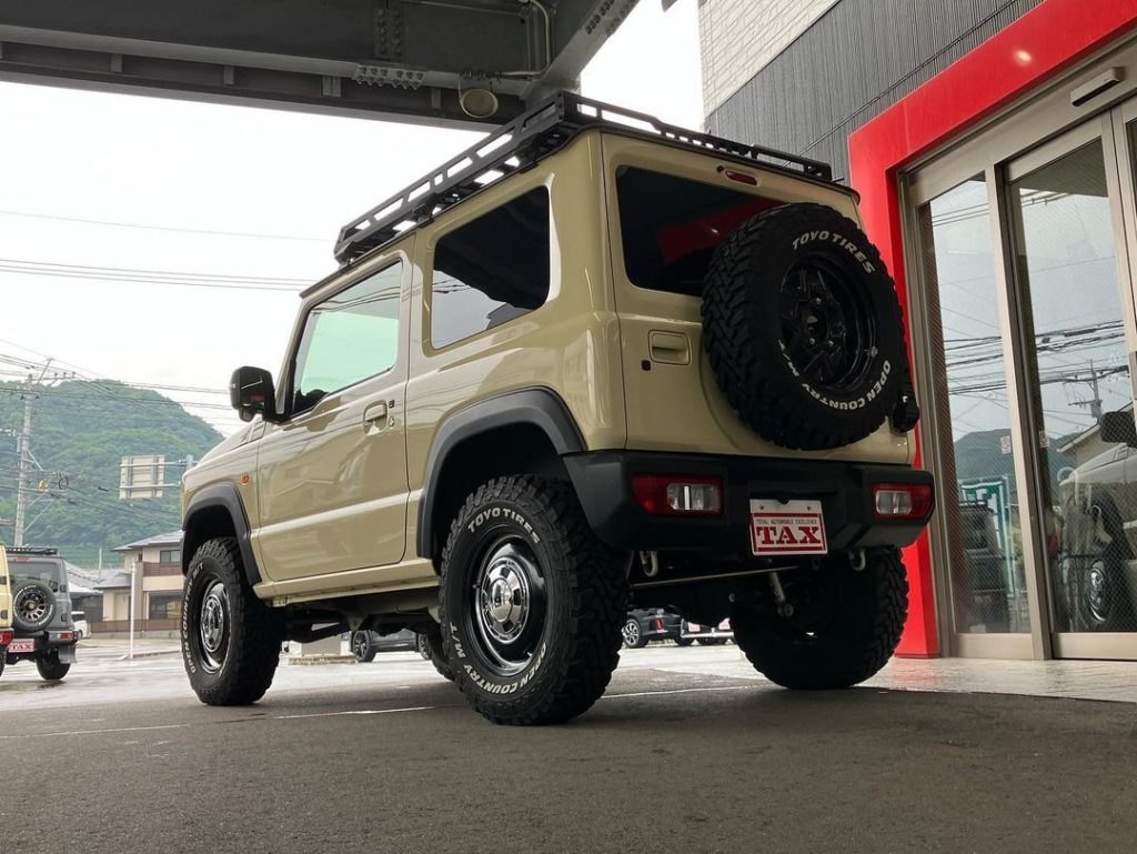 アゲアゲ　ジムニー入庫しました😎