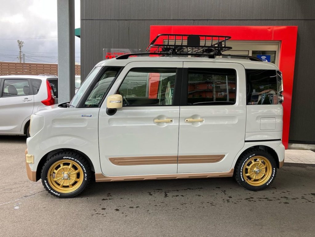 また新しくスペーシアギアのダムド.ノマドのできあがり❤️