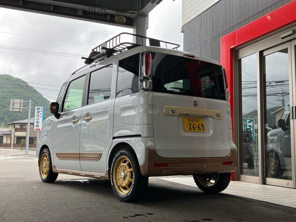 また新しくスペーシアギアのダムド.ノマドのできあがり❤️