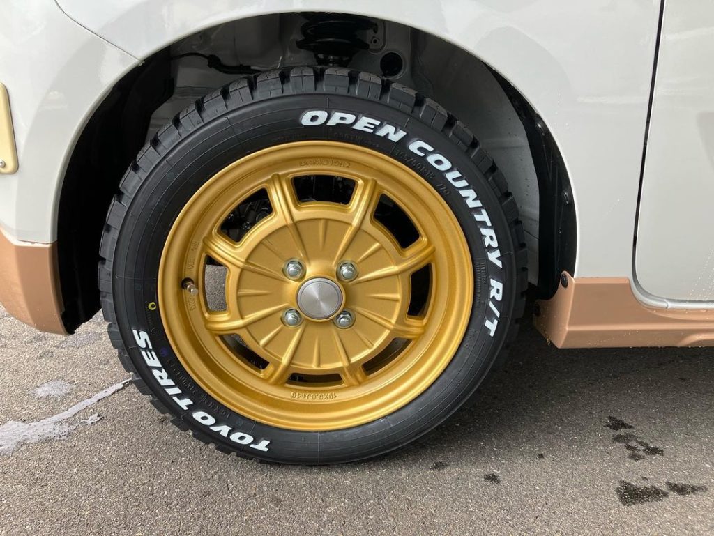 また新しくスペーシアギアのダムド.ノマドのできあがり❤️