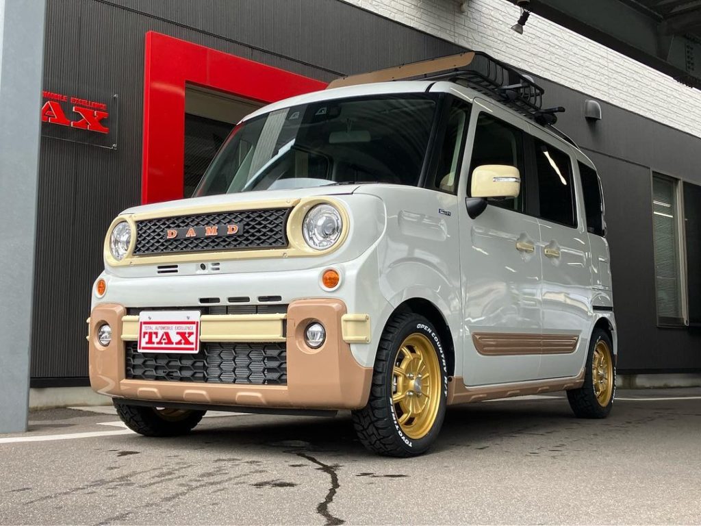 また新しくスペーシアギアのダムド.ノマドのできあがり❤️