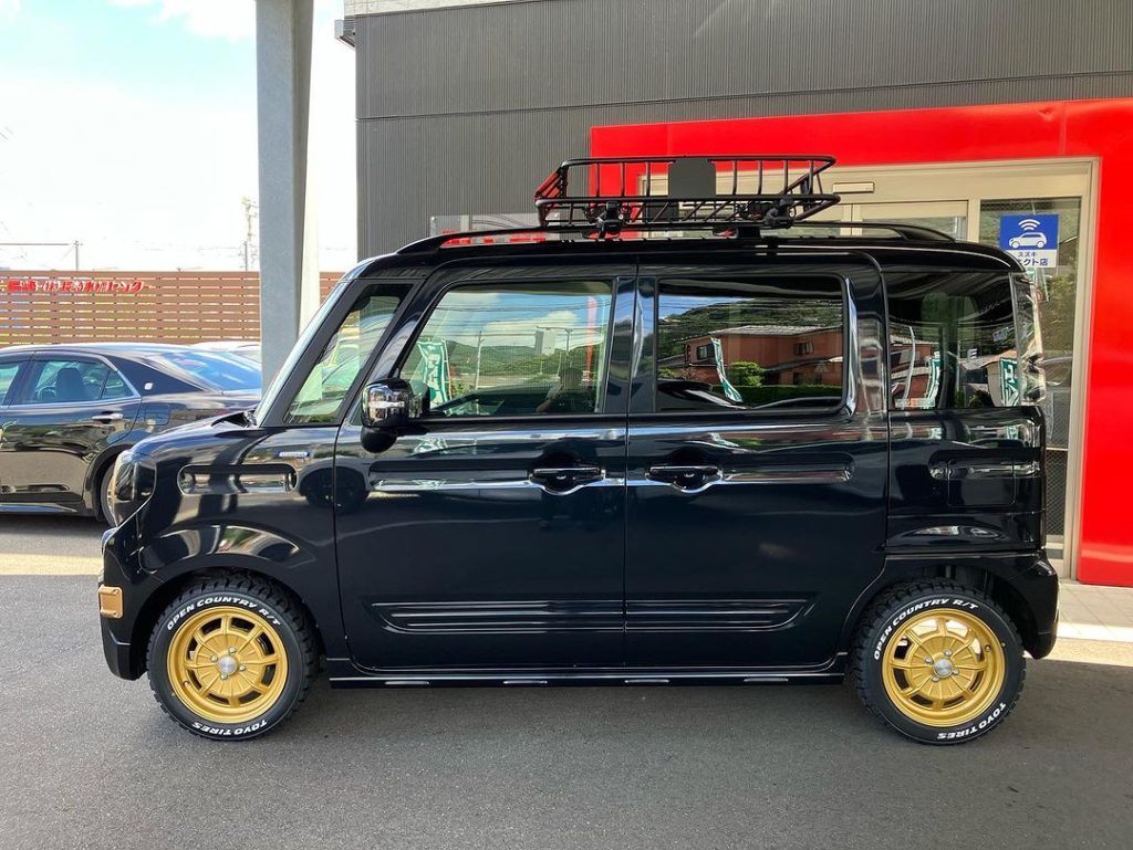 黒×金☠️ ちょい悪なスペーシアギアのダムド、ノマド😎