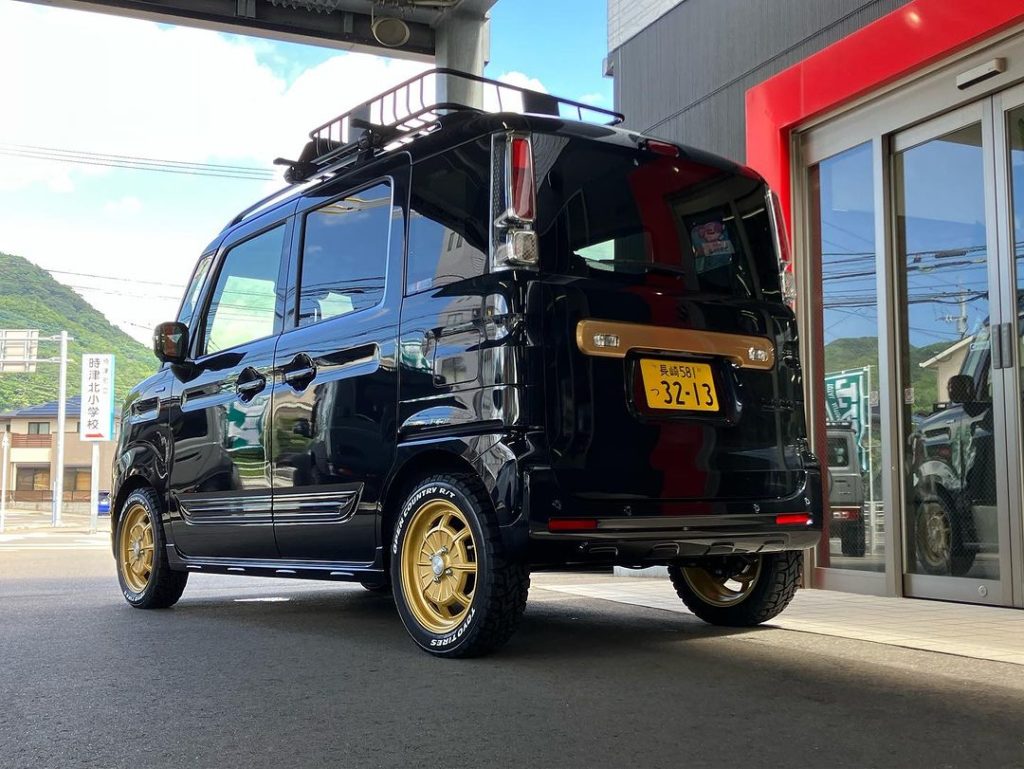 黒×金☠️ ちょい悪なスペーシアギアのダムド、ノマド😎