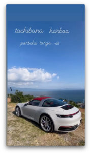 天気が最高😀ポルシェタルガ4sも最高😃