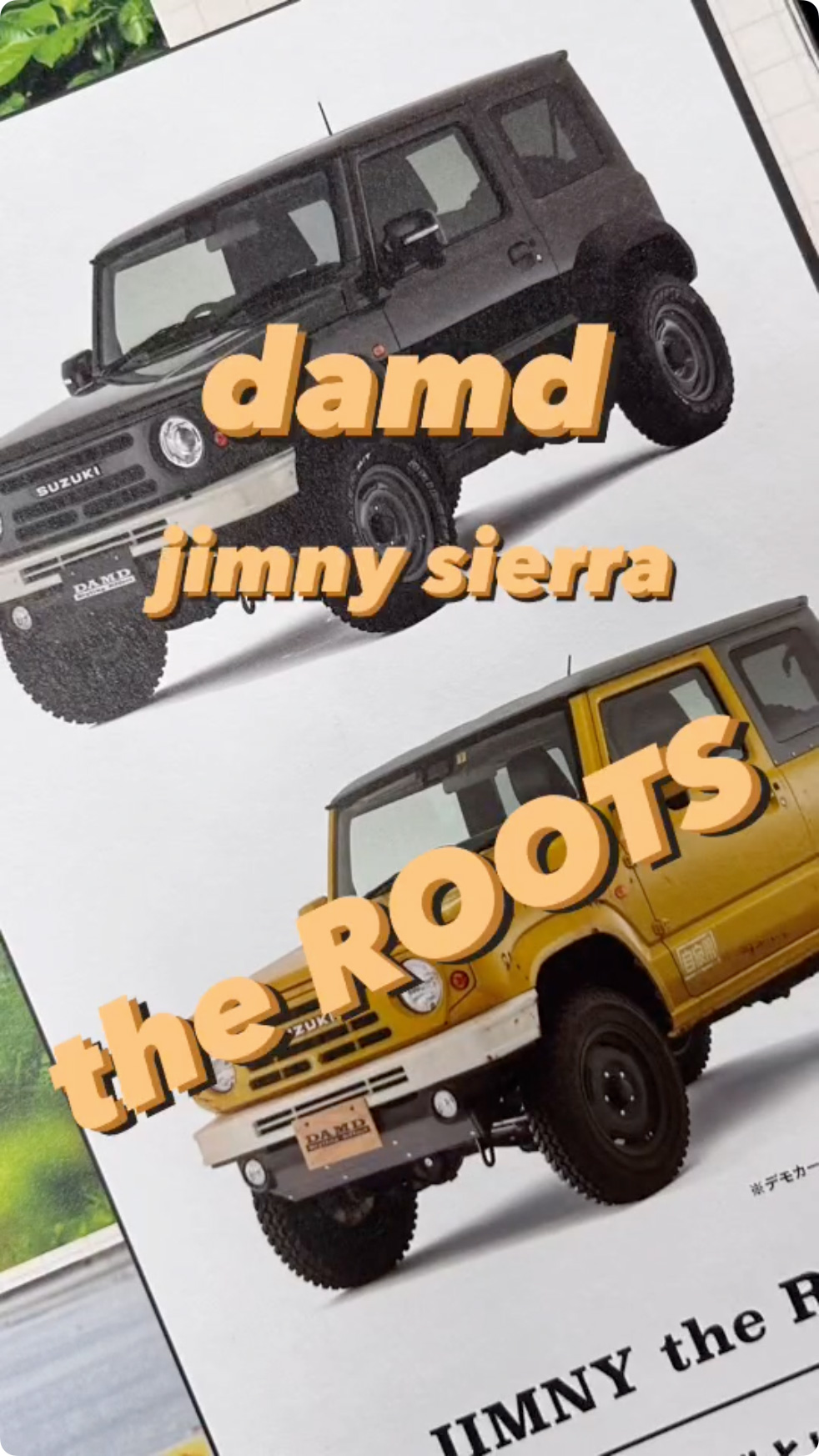 damd sierra roots😃完成❗️