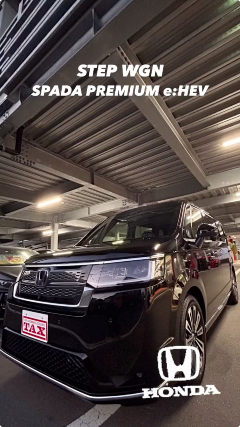 HONDAステップワゴンスパーダ入庫😻 グレードはe:HEV PREMIUM😎