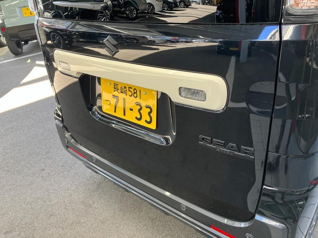 オシャレな白黒モノトーンなスペーシアギアのダムド、ノマド完成❤️