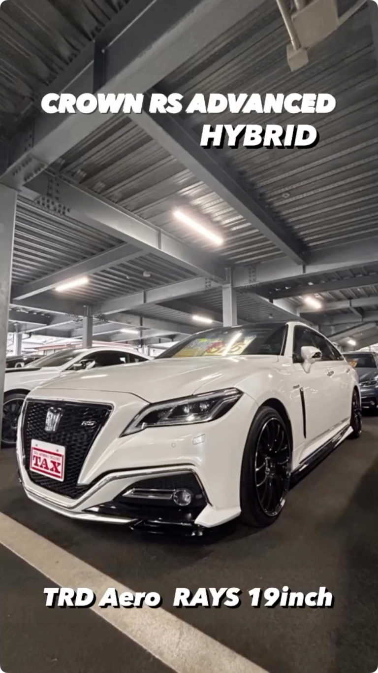 入庫車紹介😊 クラウンHV RSアドバンス😎