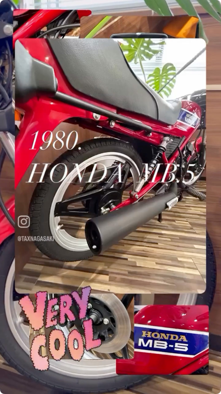 HONDA MB5ご紹介😎 フルレストアに近いです　一見の価値あり👍