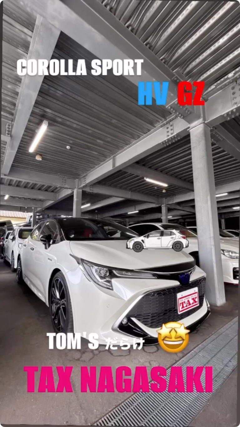 入庫車紹介🚙 カローラスポーツHV GZ😍