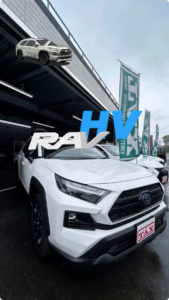 入庫車紹介🚙 トヨタRAV4アドベンチャーオフロードパッケージ2❗️