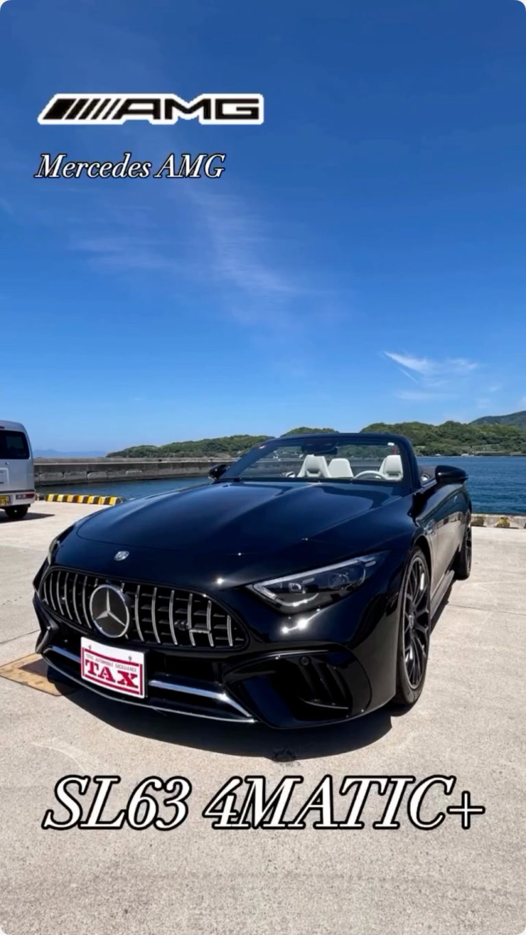 入庫車紹介🚙 メルセデスAMG SL63 4MATIC＋😱