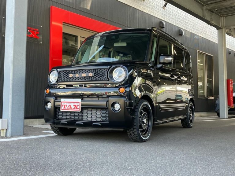 オールブラックスな ダムドノマドのスペーシアギア😎