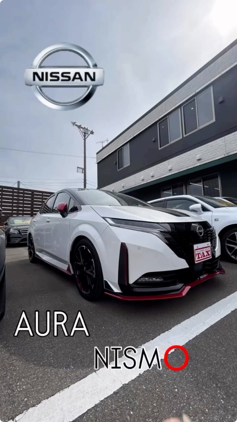 入庫車紹介🚙 日産オーラe.power nismo!