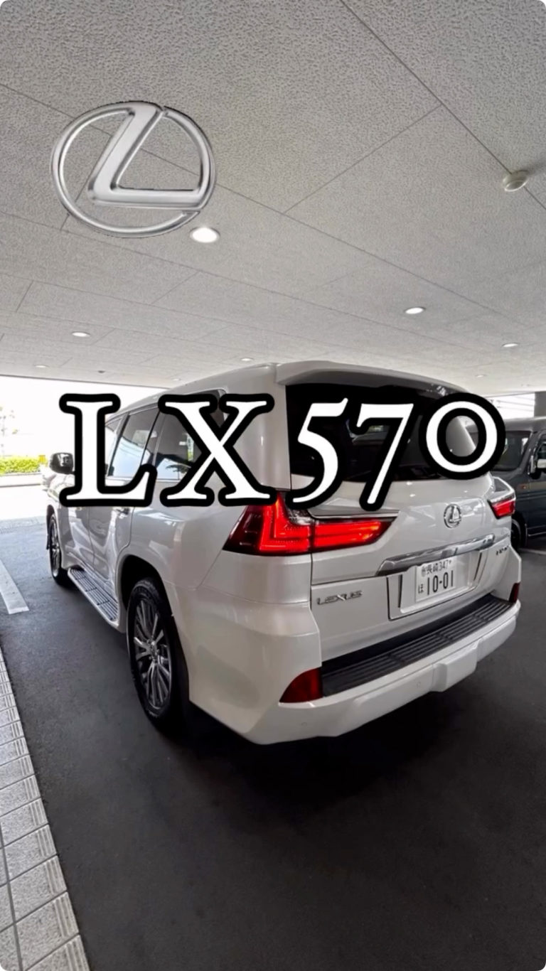 入庫車紹介🚗 レクサスLX570！