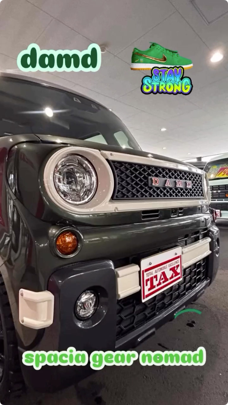 damd🎊 スペーシアギアノマド完成です！