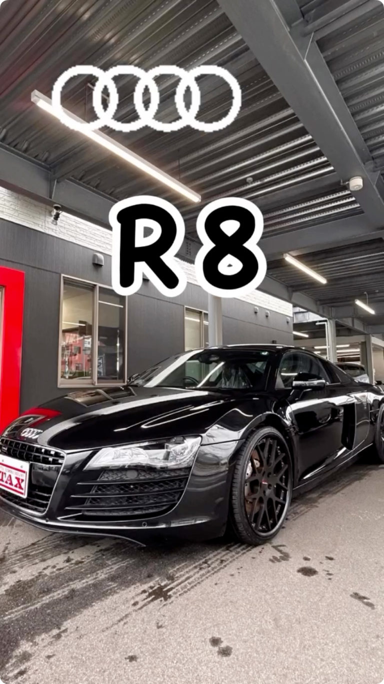 入庫車紹介💥 Audi R8 quattro Coupe!